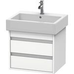 Duravit Waschtischunterbau Ketho 440x550x410mm weiß matt