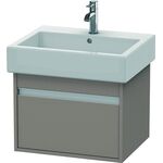 Duravit Waschtischunterbau KETHO 440x550x410mm basalt matt