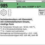 Sechskantmutter DIN 985 Klemmteil M16 8 galv.verz. 100 Stück - VPE: 100