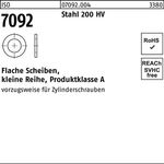 Unterlegscheibe ISO 7092 16 Stahl 200 HV 500 Stück - VPE: 500