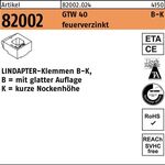 Klemmen R 82002 GTW 40 KM 24/9,0 feuerverz. 1 Stück LINDAPTER