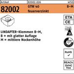 Klemmen R 82002 GTW 40 MM 10/5,0 feuerverz. 1 Stück LINDAPTER