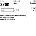 Eindrehwerkzeug R 88301 Typ 610 M5 Stahl 1 Stück ENSAT