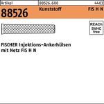 Injektionsankerhülsen R 88526 Netz FIS H 16x 85 N Ku. 20 Stück FISCHER - VPE: 20