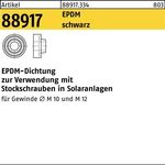 Dichtung R 88917 für M10/M 12 EPDM sw 5000 Stück - VPE: 5000