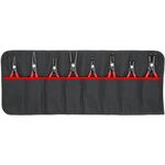 Sicherungsringzangensatz Version 2 8-tlg.in Rolltasche 10-60mm KNIPEX