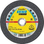 Trennscheibe A 46 TZ Special D150x1,6mm ger.INOX Bohr.22,23mm KLINGSPOR - VPE: 25