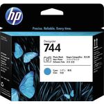 HP Druckkopf F9J86A Nr.744 fotoschwarz/cyan