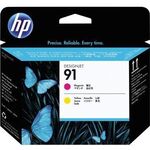 HP Tintenpatrone C9461A 91 magenta/gelb