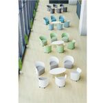 easyDesk Beistelltisch scandi TBS115.23.13 60x115cm buche/weiß