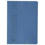 ELBA Eckspanner chic 400010108 DIN A4 150Bl. Karton dunkelblau