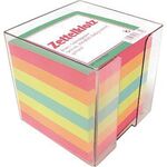 Landre Zettelbox 377070019 10x10x10cm tr Inhalt bunt