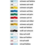 P-touch Schriftbandkassette TZe132 12mm laminiert rot auf farblos