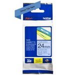 P-touch Schriftbandkassette TZE551 24mmx8m schwarz auf blau