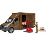 MB Sprinter UPS mit Fahrer und Zubehör