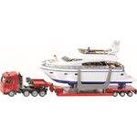 SIKU Schwertransport mit Yacht