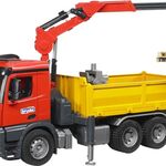 MB Arocs Baust.LKW m.Kran+Schaufelgr.