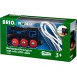 BRIO Schwarze Akku-Lok mit Mini-USB