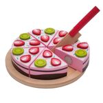 Erdbeertorte zum Schneiden