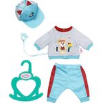 BABY born Little Sport Outfit blau