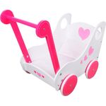 AM Holz Puppenwagen Flora mit 2 Kissen