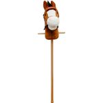 SMH Plüsch Steckenpferd,Sound,braun,98cm
