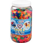HAMA Maxi Perlen Neon Dose 1.400Stück