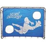 NSP Fußballtor mit Torwand 213x152x76cm