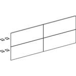 Geberit Schubladenfront ONE für Waschtisch, 1350mm weiß matt