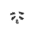 OMNITRONIC Mikrokabelclip MK2, schwarz 5x