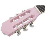 DIMAVERY AC-303 Klassikgitarre, pink