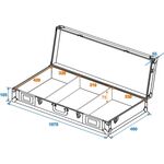ROADINGER Universal-Konsole DIGI-2 2xCD/1xM-12 sw