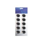OMNITRONIC Adapter 2xCinch(F)/3,5 Klinke stereo 10x