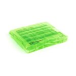 TCM FX Slowfall Konfetti rechteckig 55x18mm, neongrün, UV-aktiv, 1kg