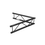 ALUTRUSS DECOLOCK DQ2-SPAC20V 2-Weg Ecke 60° sw