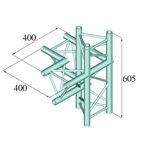 ALUTRUSS DECOLOCK DQ3-PAC45 4-Weg Ecke rechts