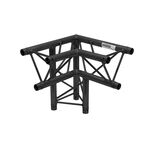 ALUTRUSS DECOLOCK DQ3-SPAL34 3-Weg Ecke 90° sw