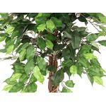 EUROPALMS Ficus-Benjamini Multi-Stamm, Kunstpflanze, 150cm