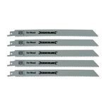 Silverline - Säbelsägeblätter für Holz, 5er-Pckg.