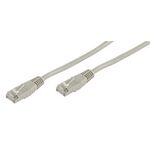 Netzwerk-Kabel CAT-6 Patchkabel 30,0m grau, für 1 GBit Netzwerke