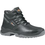 Sicherheitsschuh EN ISO 20345 S3 RS SRC Reptile/Zip Gr. 41 Rindleder schwarz