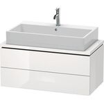 Duravit Konsolenunterschrank L-CUBE 400x920x477mm taupe supermatt