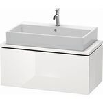 Duravit Waschtischunterbau L-CUBE 920x477mm 1 Ausz. ta s-matt ES NB mitte
