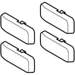 Geberit Scharnierabdeckungs-Set 4 Stück, für Türen