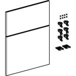 Geberit Schubladenfront-Set iCon für Seitenschrank, 450mm weiß glänzend