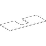 Geberit Waschtischplatte ONE Auss mtg 1200x20x470mm Marmoroptik we ma