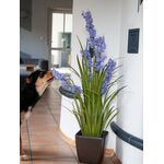EUROPALMS Glockenblume, Kunstblume, lila, 105cm