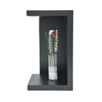 EUROPALMS Kristalleukalyptus, Kunstpflanze, burgund, 81cm 12x