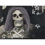 EUROPALMS Halloween Kostüm Zylinder mit Totenkopf