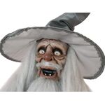 EUROPALMS Halloween Figur Zauberer, animiert 190cm